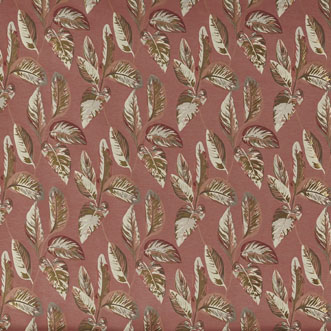 Alano, Terracotta - Fabric Only